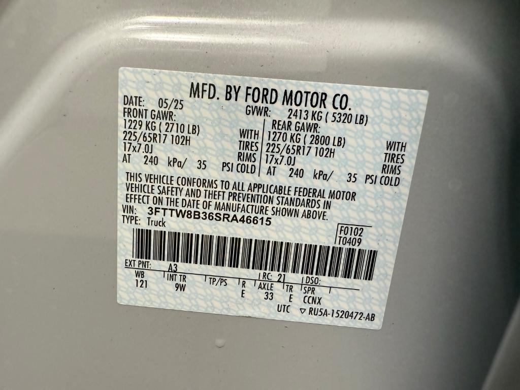 new 2025 Ford Maverick car, priced at $39,880