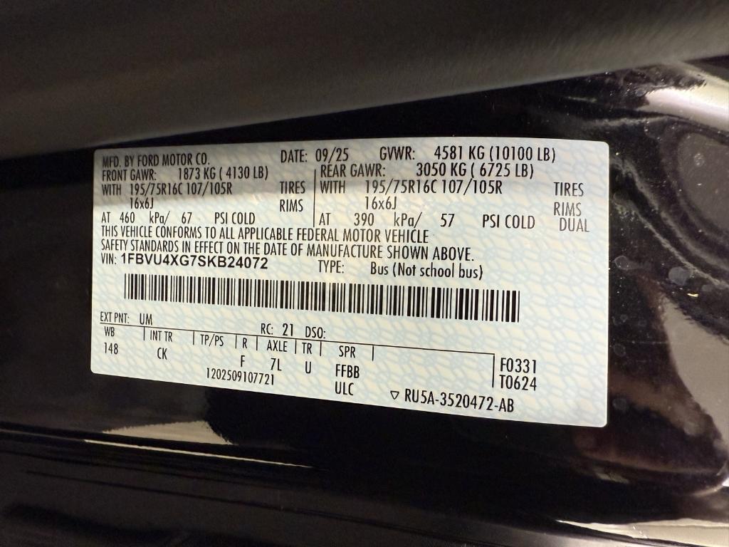 new 2025 Ford Transit-350 car, priced at $65,425