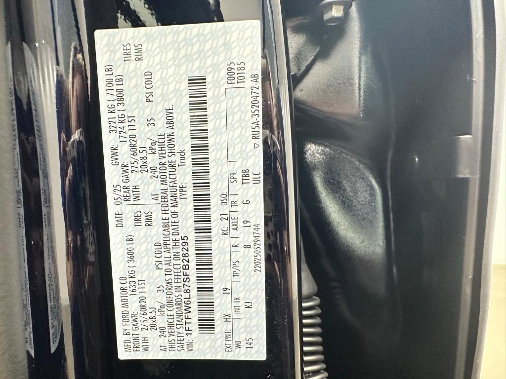 new 2025 Ford F-150 car, priced at $79,020