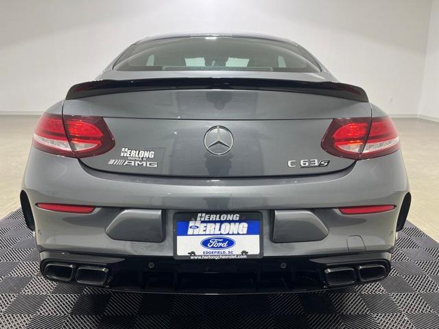 used 2020 Mercedes-Benz AMG C 63 car, priced at $63,998