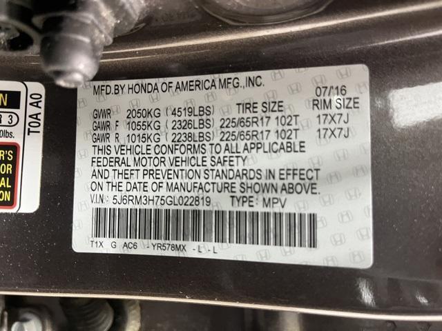 used 2016 Honda CR-V car, priced at $16,998
