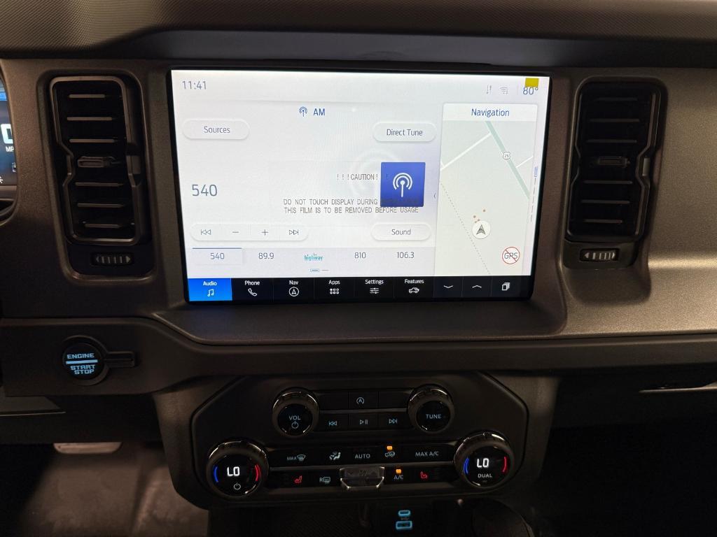 new 2025 Ford Bronco car, priced at $50,120