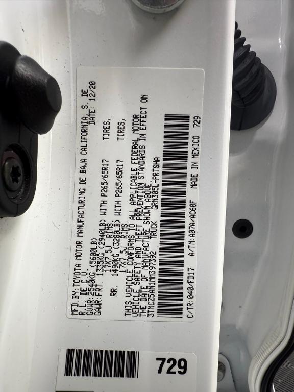 used 2021 Toyota Tacoma car, priced at $36,880