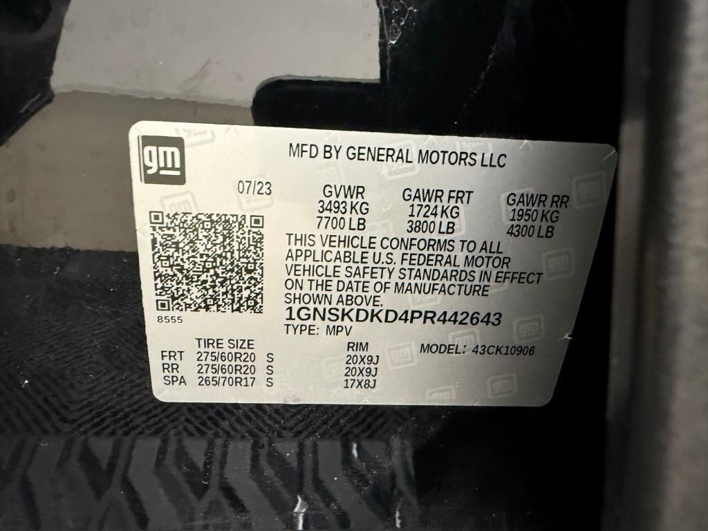 used 2023 Chevrolet Suburban car, priced at $50,880