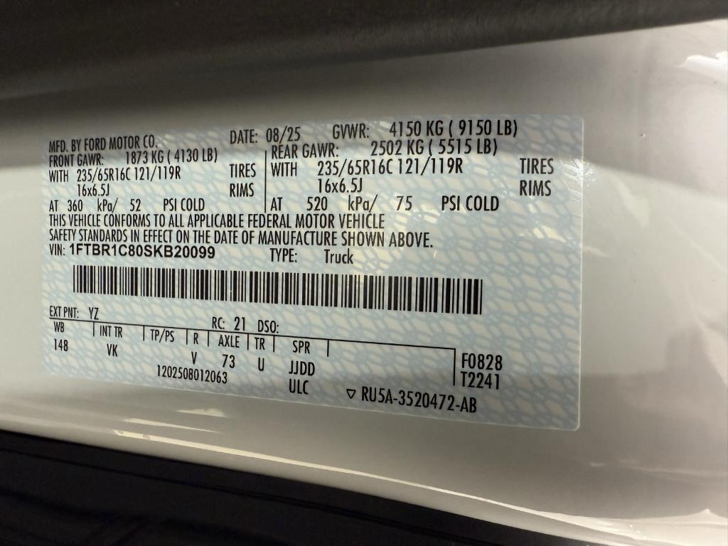 new 2025 Ford Transit-250 car, priced at $47,642