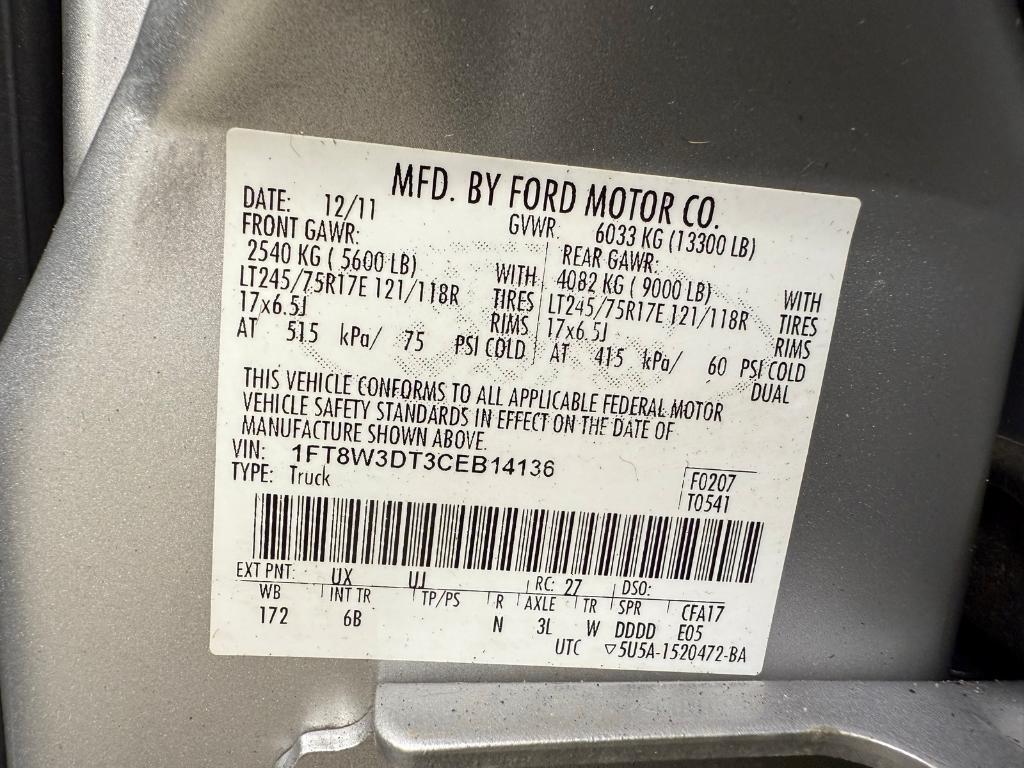 used 2012 Ford F-350 car, priced at $35,480