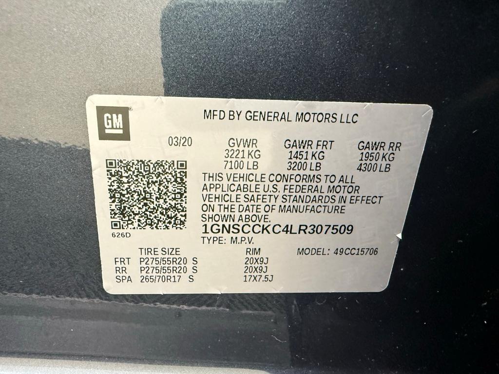 used 2020 Chevrolet Tahoe car, priced at $38,715