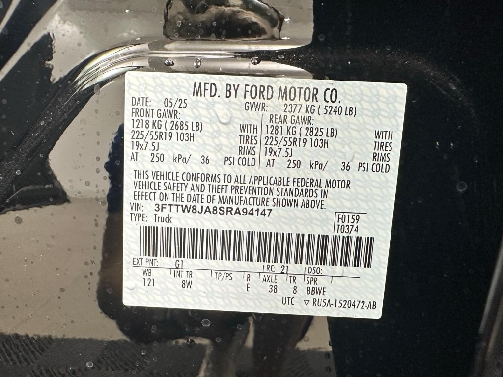 new 2025 Ford Maverick car, priced at $37,180