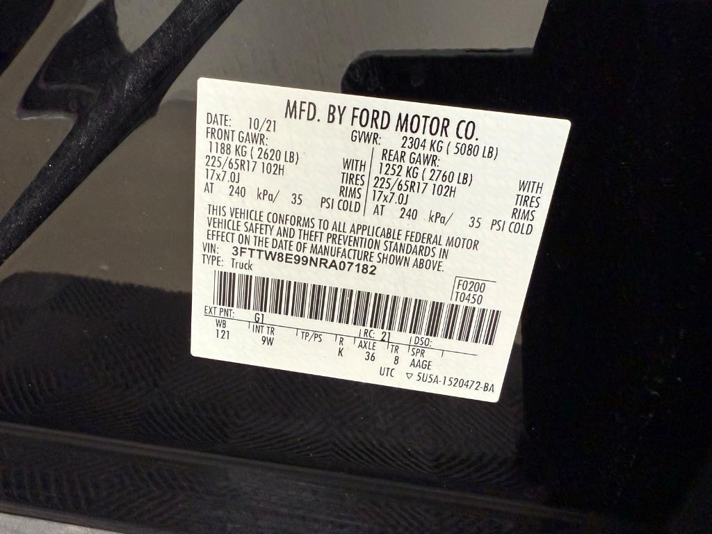 used 2022 Ford Maverick car, priced at $21,980