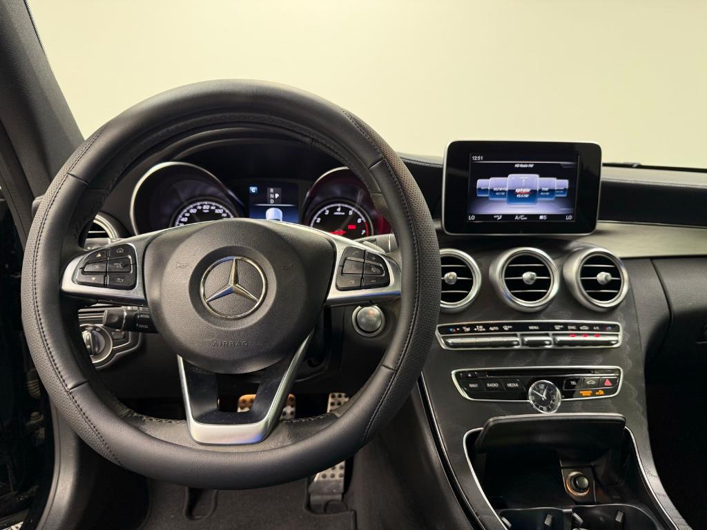 used 2018 Mercedes-Benz C-Class car, priced at $17,700