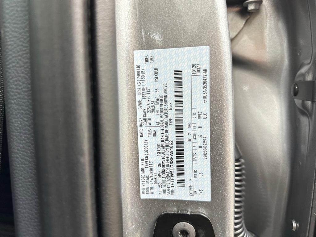 new 2025 Ford F-150 car, priced at $76,065