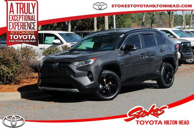 used 2021 Toyota RAV4 Hybrid car, priced at $33,999