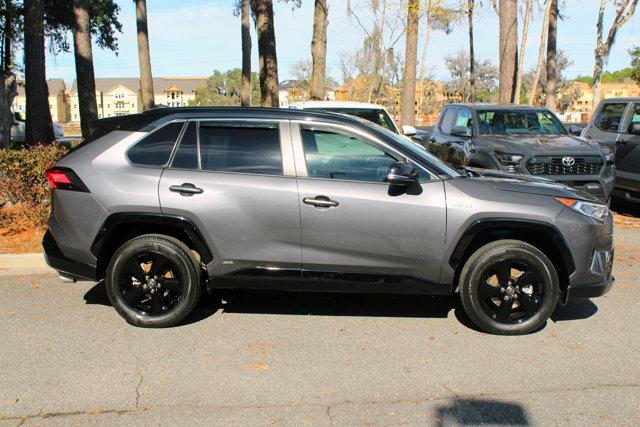 used 2021 Toyota RAV4 Hybrid car, priced at $33,999