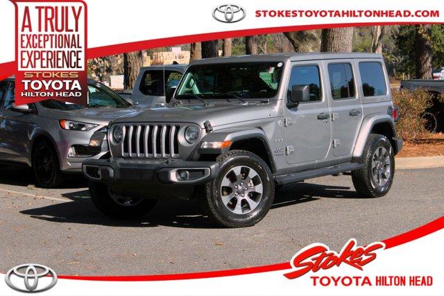 used 2018 Jeep Wrangler Unlimited car, priced at $31,977