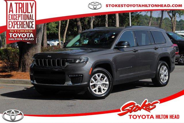 used 2022 Jeep Grand Cherokee L car, priced at $33,999