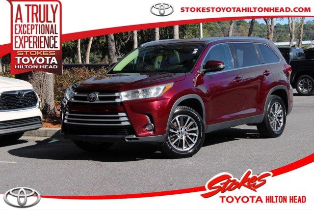 used 2019 Toyota Highlander car, priced at $24,999