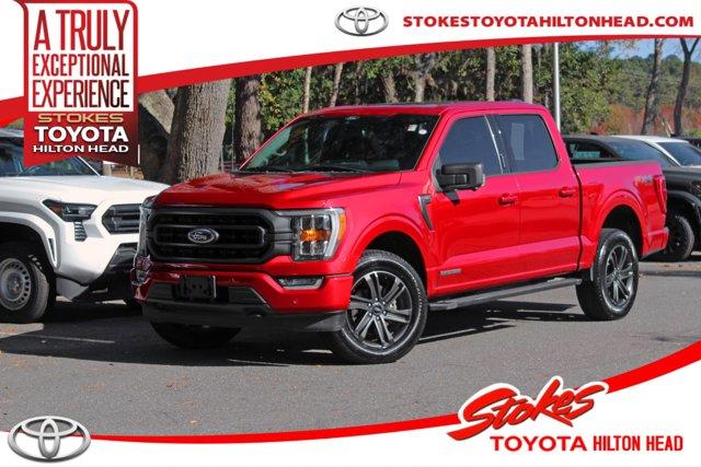 used 2021 Ford F-150 car, priced at $38,999