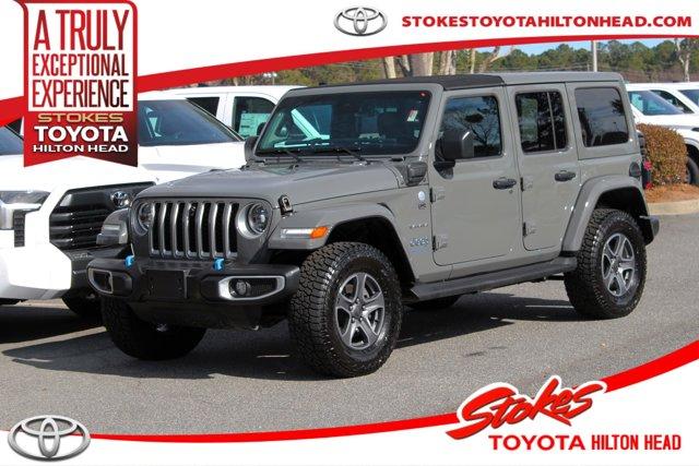 used 2023 Jeep Wrangler 4xe car, priced at $37,777