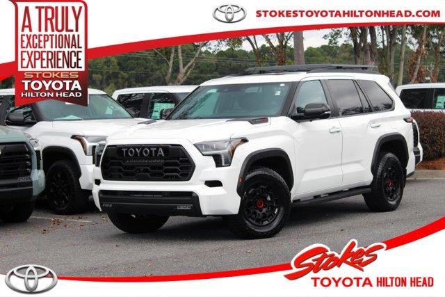 used 2024 Toyota Sequoia car, priced at $82,999