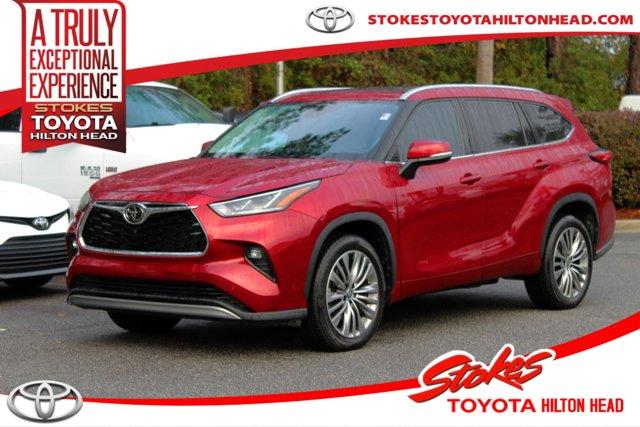 used 2022 Toyota Highlander car, priced at $40,999