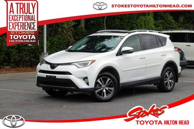 used 2018 Toyota RAV4 car, priced at $19,999