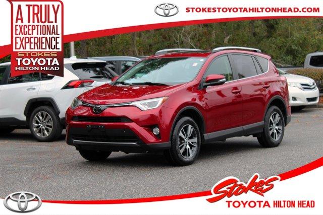 used 2018 Toyota RAV4 car, priced at $23,999