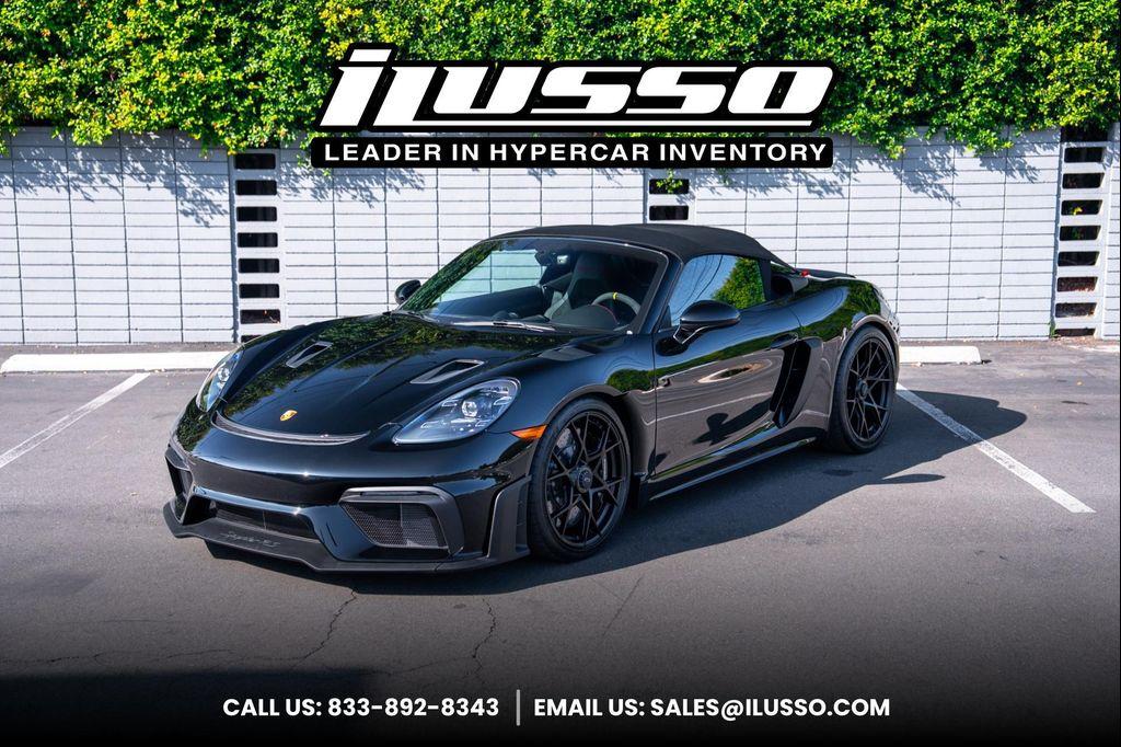 used 2024 Porsche 718 Spyder car, priced at $209,900