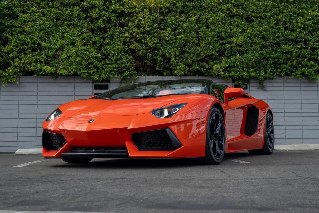 used 2014 Lamborghini Aventador car, priced at $379,900