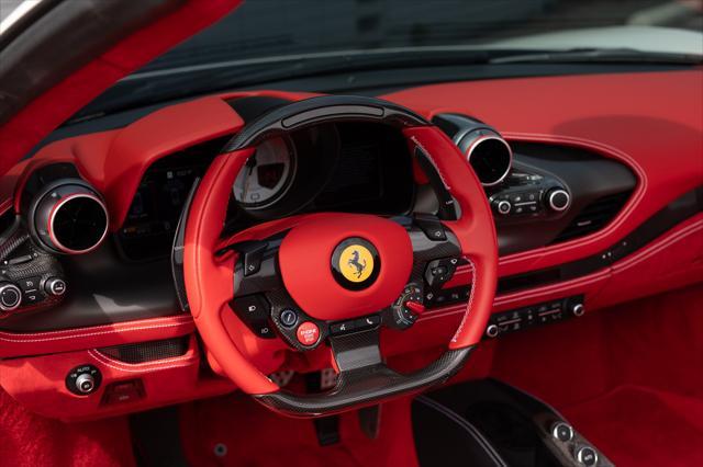 used 2023 Ferrari F8 Spider car, priced at $524,900