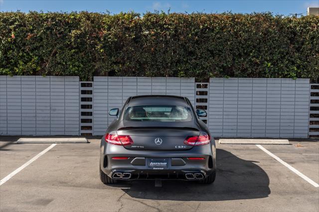 used 2023 Mercedes-Benz AMG C 63 car, priced at $109,900