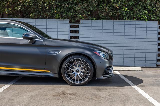 used 2023 Mercedes-Benz AMG C 63 car, priced at $109,900