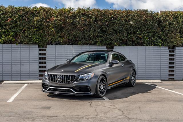 used 2023 Mercedes-Benz AMG C 63 car, priced at $109,900