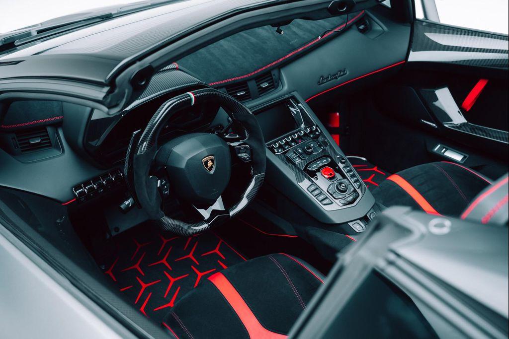 used 2020 Lamborghini Aventador SVJ car, priced at $999,000