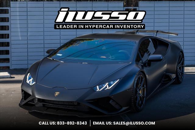 used 2021 Lamborghini Huracan EVO car, priced at $254,900