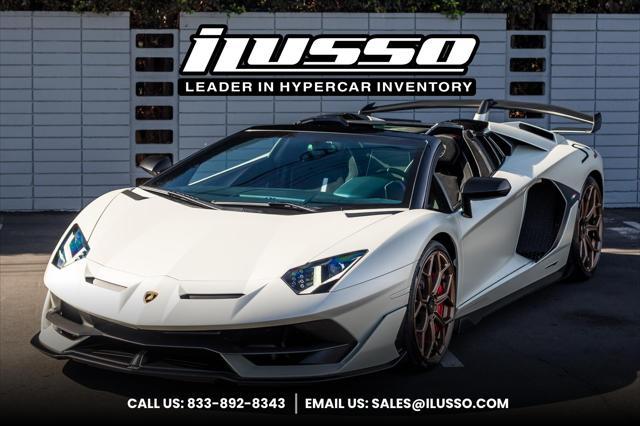 used 2020 Lamborghini Aventador SVJ car, priced at $799,000