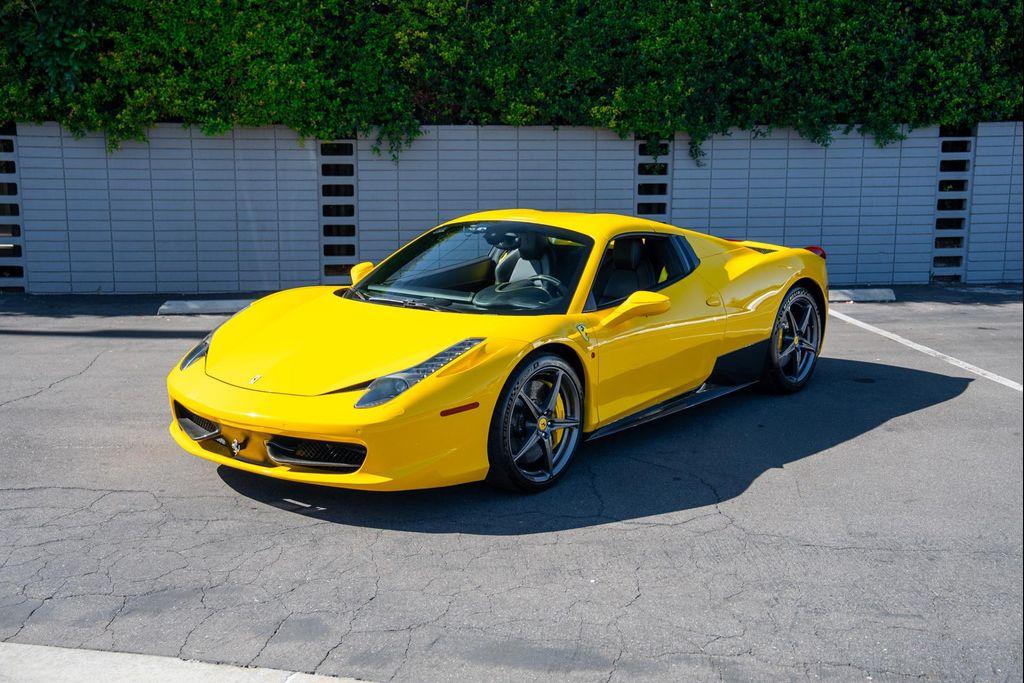 used 2012 Ferrari 458 Spider car, priced at $315,900