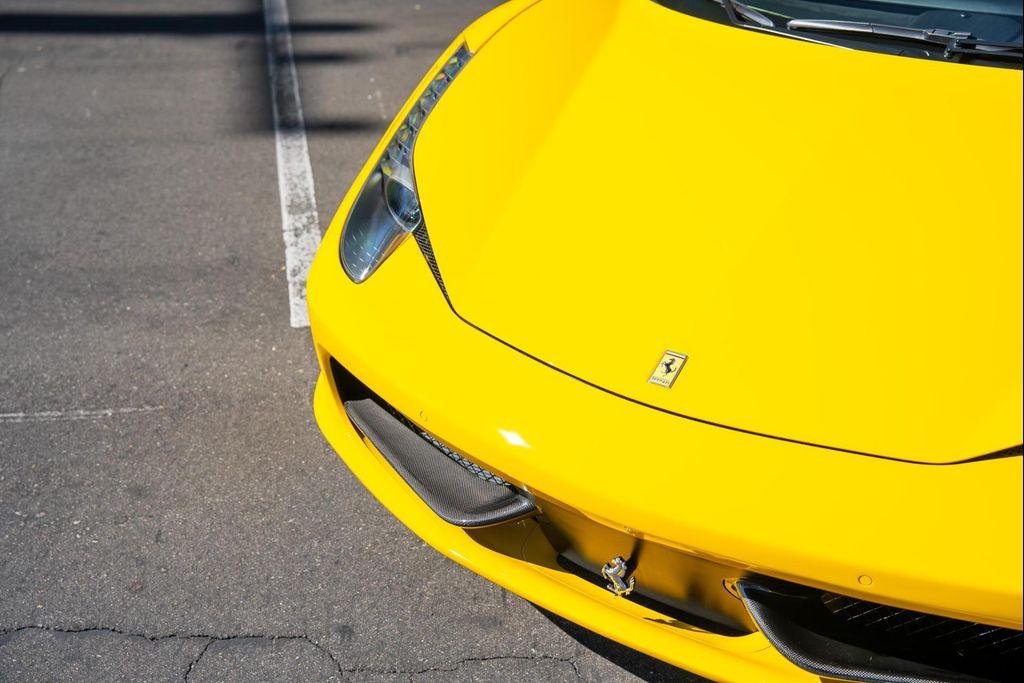 used 2012 Ferrari 458 Spider car, priced at $315,900