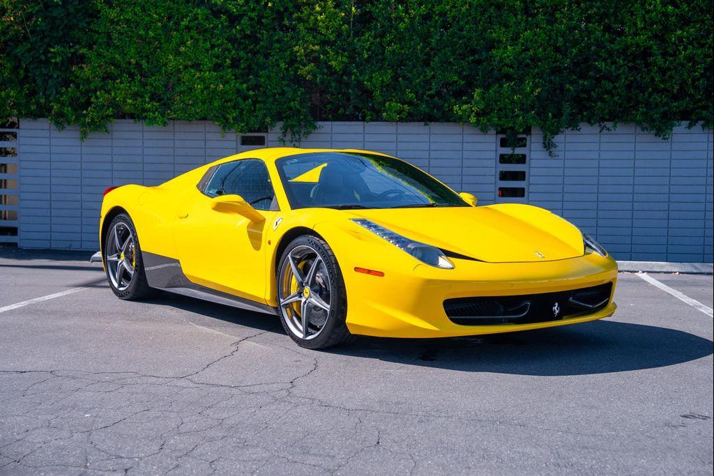 used 2012 Ferrari 458 Spider car, priced at $315,900