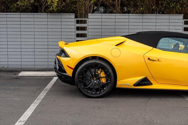 used 2023 Lamborghini Huracan EVO car, priced at $325,000