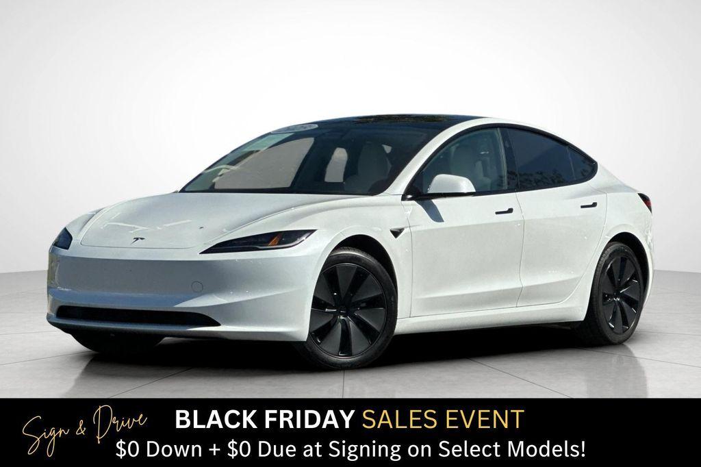 used 2025 Tesla Model 3 car, priced at $37,483