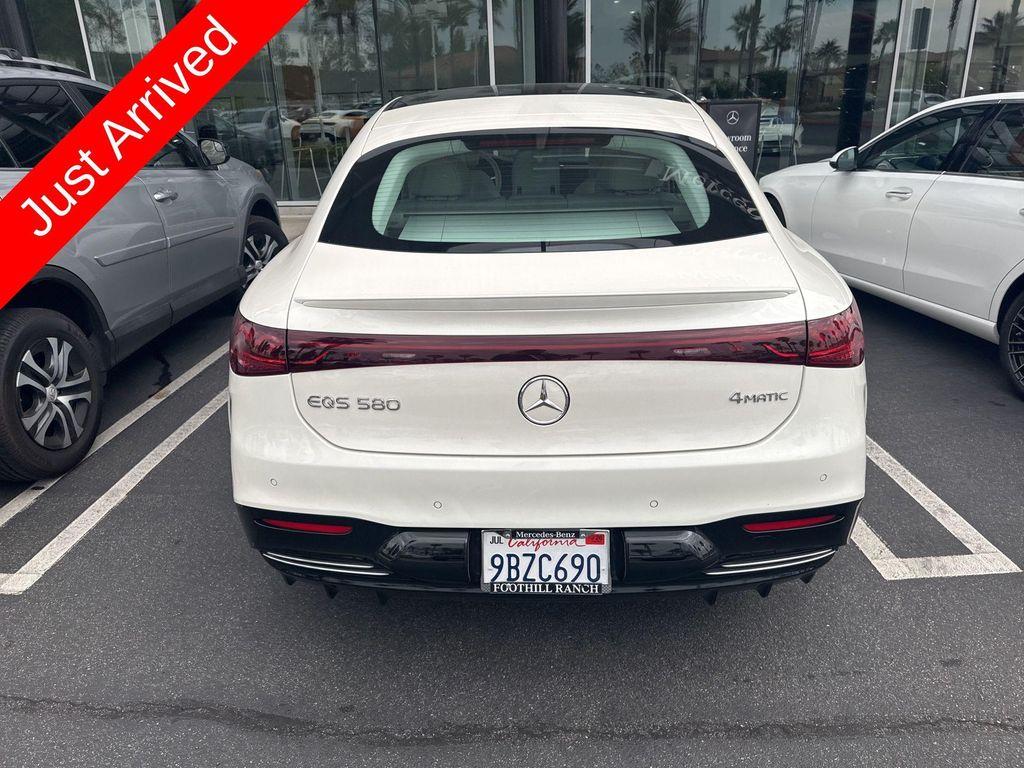 used 2022 Mercedes-Benz EQS 580 car, priced at $51,984