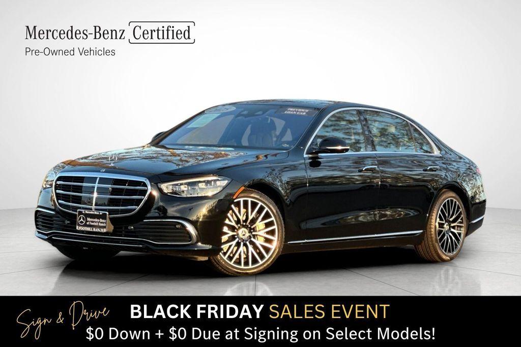 used 2025 Mercedes-Benz S-Class car, priced at $124,990