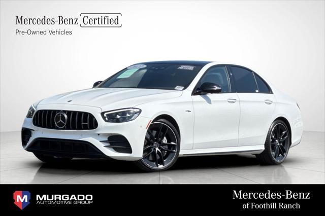 used 2022 Mercedes-Benz AMG E 53 car, priced at $60,982
