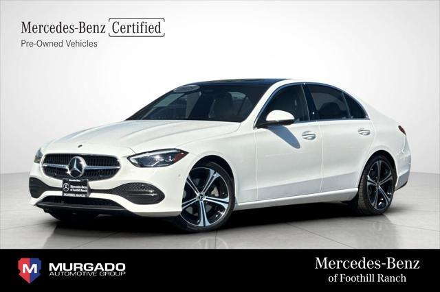used 2025 Mercedes-Benz C-Class car, priced at $51,395