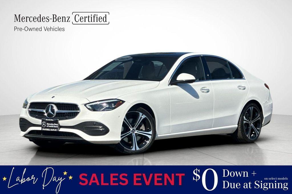 used 2025 Mercedes-Benz C-Class car, priced at $43,000