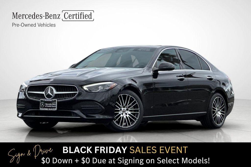 used 2023 Mercedes-Benz C-Class car, priced at $31,400