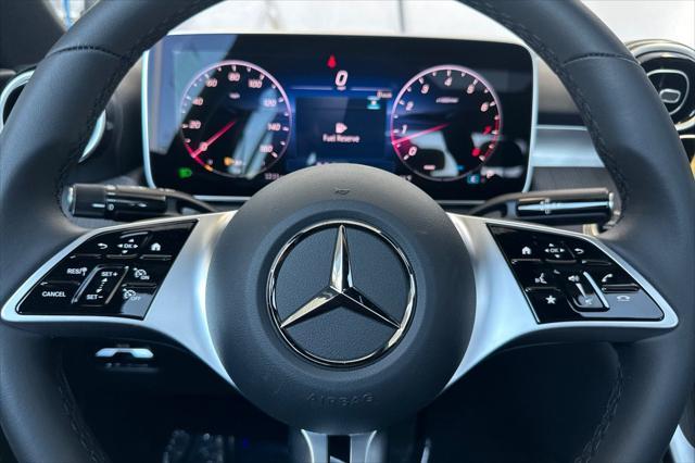 new 2025 Mercedes-Benz C-Class car, priced at $51,745