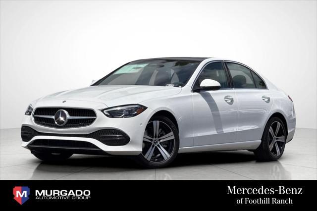 new 2025 Mercedes-Benz C-Class car, priced at $52,885