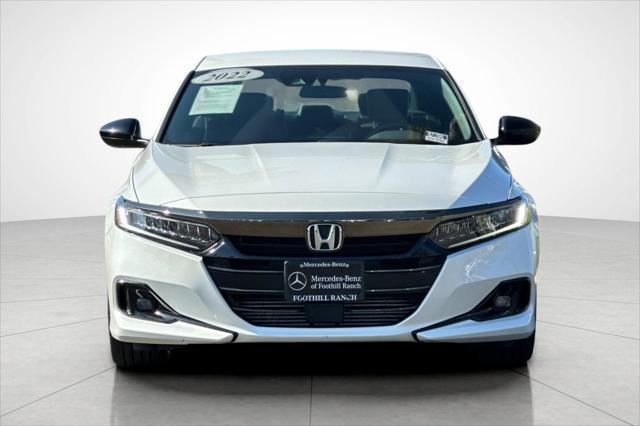 used 2022 Honda Accord car, priced at $25,484