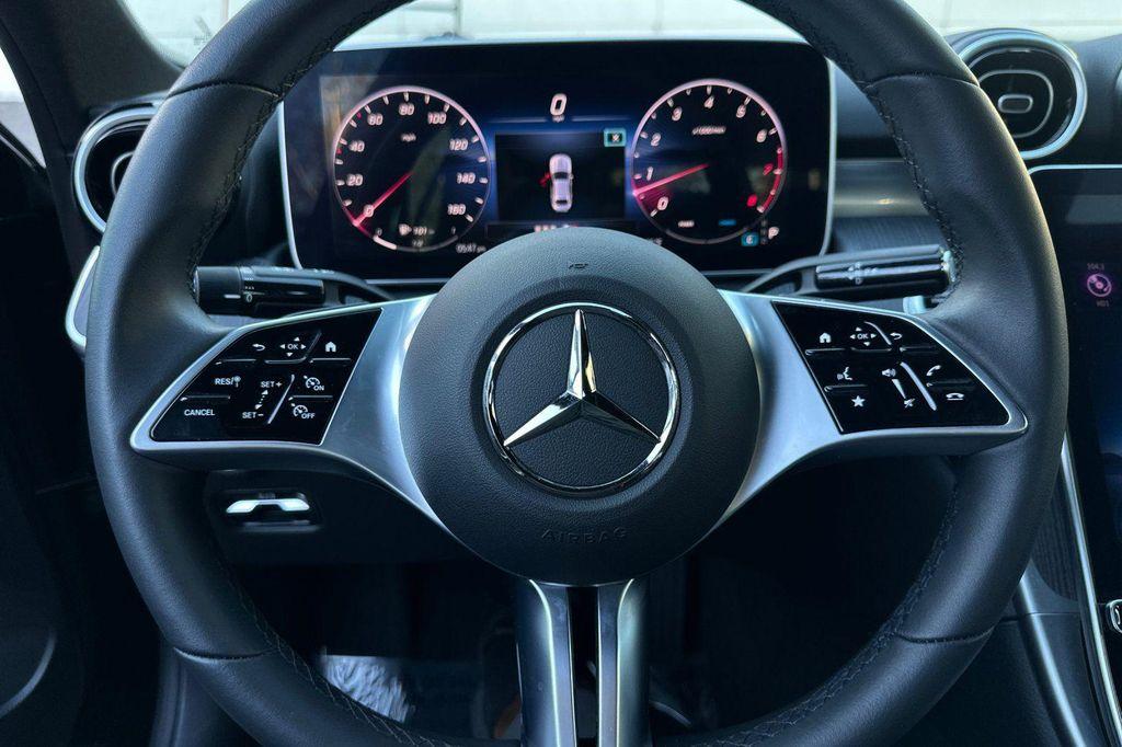 used 2024 Mercedes-Benz C-Class car, priced at $39,884